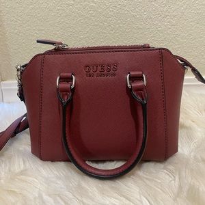 Red Guess Crossbody Purse